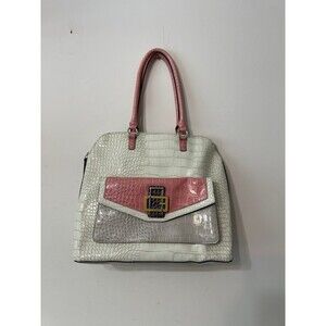 GUESS VEGAN LEATHER LARGE SACHEL/shoulderbag